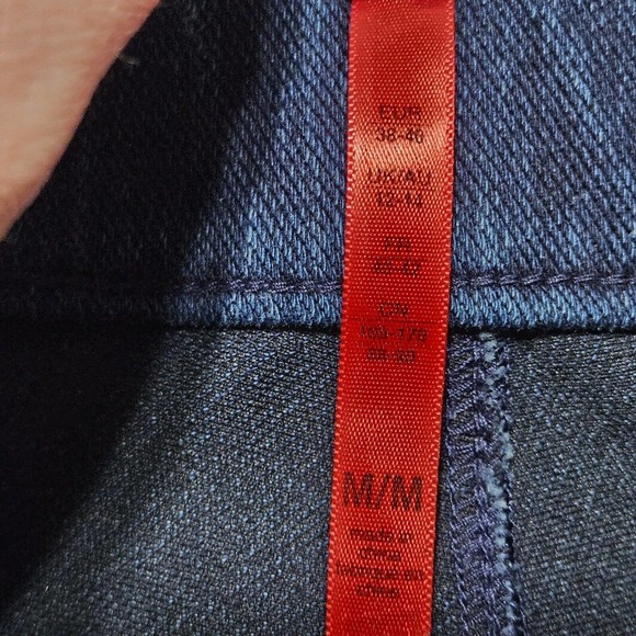 Spanx‎ Jeggings Size M Ready to Wow Indigo Dark Wash Denim Leggings Style 2420 - Picture 8 of 11